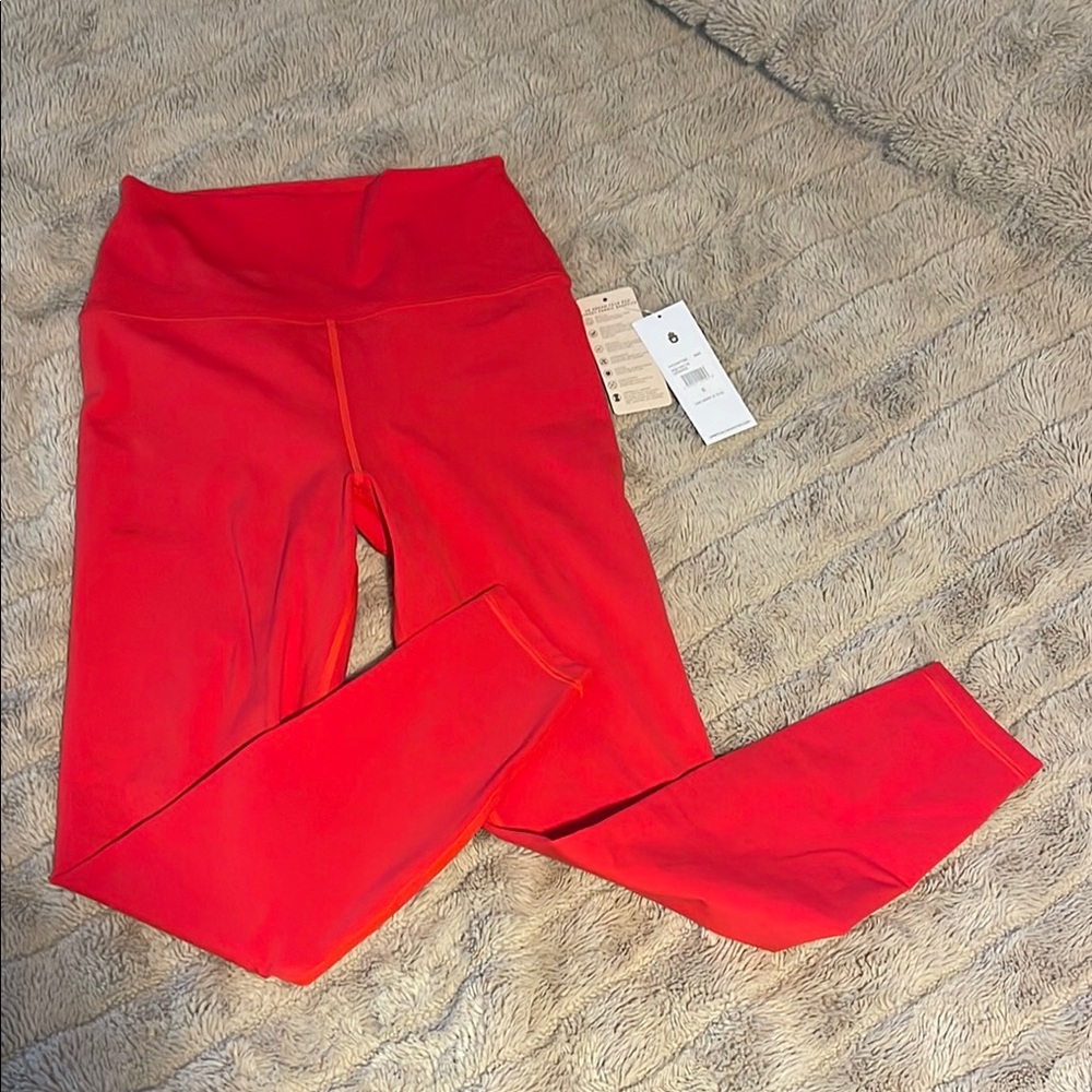 NWT! Spiritual Gangster Red High-Waisted Leggings - Small